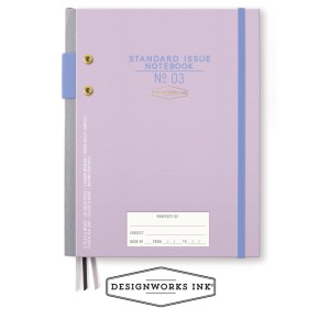 JBE86-2157EU Standard issue planner notebook - lavender and periwinkle